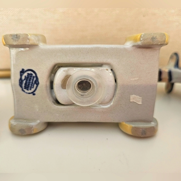 Louisville Stoneware Pull Toy - Set of 3 Figurines Cow Duck Chicken Seasoning - Picture 9 of 14